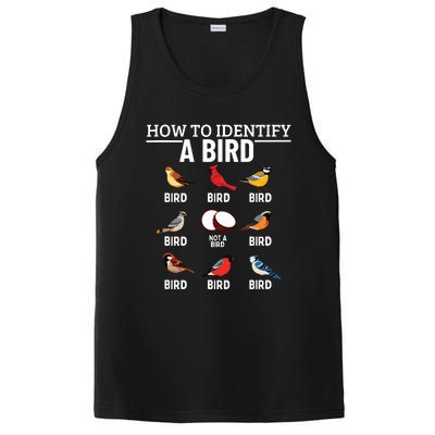 How To Identify A Bird Funny Bird Watching PosiCharge Competitor Tank