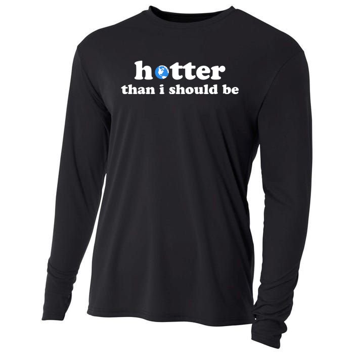 Hotter Than I Should Be Earth Cooling Performance Long Sleeve Crew