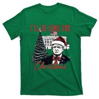 Humorous Trump Ill Be Home For Christmas 2024 T-Shirt