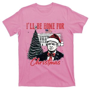 Humorous Trump Ill Be Home For Christmas 2024 T-Shirt