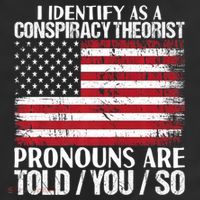 Hot Trend I Identify As A Conspiracy Theorist Pronouns Are Told You So Cool Comfort Performance Bucket Hat