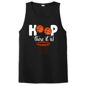 Hoop There It Is Basketball Players Fans PosiCharge Competitor Tank