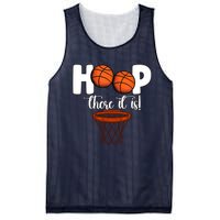 Hoop There It Is Basketball Players Fans Mesh Reversible Basketball Jersey Tank