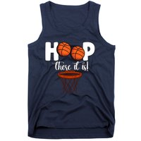 Hoop There It Is Basketball Players Fans Tank Top