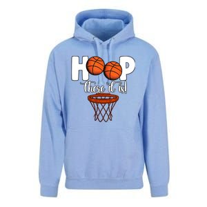 Hoop There It Is Basketball Players Fans Unisex Surf Hoodie