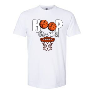 Hoop There It Is Basketball Players Fans Softstyle CVC T-Shirt