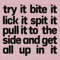 Hard222soft Try It Bite It Lick It Spit It Pull It To The Side And Get All Up In 25L Jumbo Tote