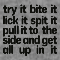 Hard222soft Try It Bite It Lick It Spit It Pull It To The Side And Get All Up In Sustainable Beanie