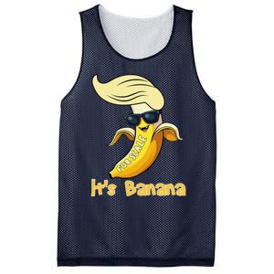 Humor Trump ItS Banana Funny Mesh Reversible Basketball Jersey Tank