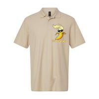 Humor Trump ItS Banana Funny Softstyle Adult Sport Polo