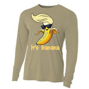 Humor Trump ItS Banana Funny Cooling Performance Long Sleeve Crew