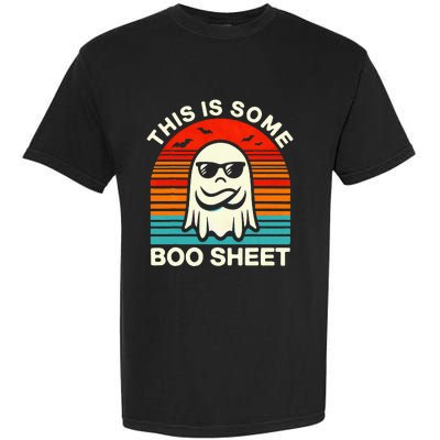 Halloween This Is Some Boo Sheet Garment-Dyed Heavyweight T-Shirt