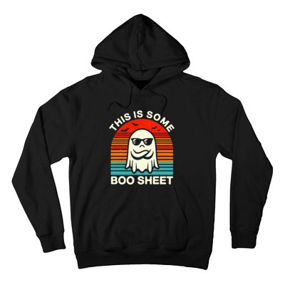 Halloween This Is Some Boo Sheet Hoodie