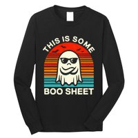 Halloween This Is Some Boo Sheet Long Sleeve Shirt