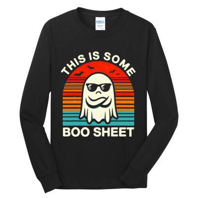 Halloween This Is Some Boo Sheet Tall Long Sleeve T-Shirt