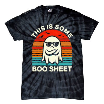 Halloween This Is Some Boo Sheet Tie-Dye T-Shirt