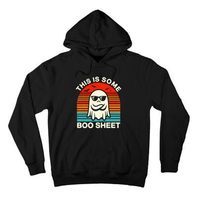 Halloween This Is Some Boo Sheet Tall Hoodie