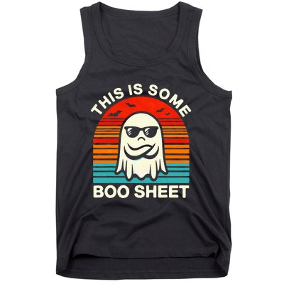 Halloween This Is Some Boo Sheet Tank Top