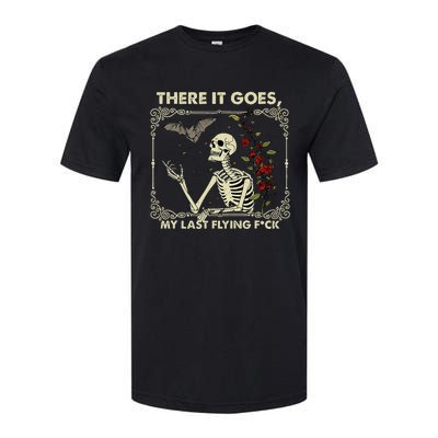 Halloween There It Goes My Last Flying F Skeletons Softstyle CVC T-Shirt