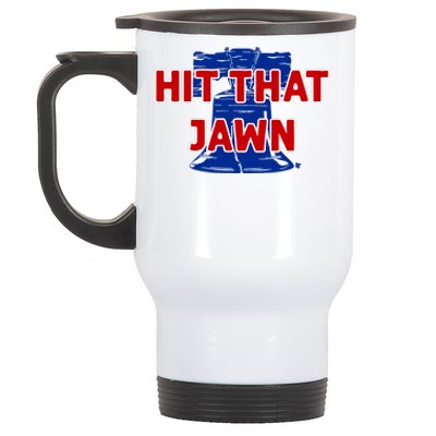 Hit That Jawn - Philadelphia Baseball Stainless Steel Travel Mug