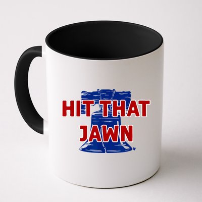 Hit That Jawn Philadelphia Baseball Mug
