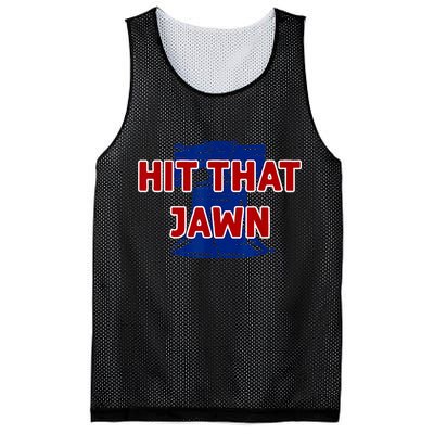 Hit That Jawn Philadelphia Baseball Mesh Reversible Basketball Jersey Tank
