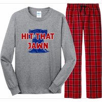 Hit That Jawn Philadelphia Baseball Long Sleeve Pajama Set