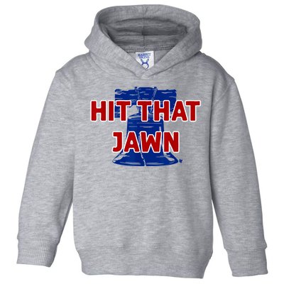 Hit That Jawn Philadelphia Baseball Toddler Hoodie