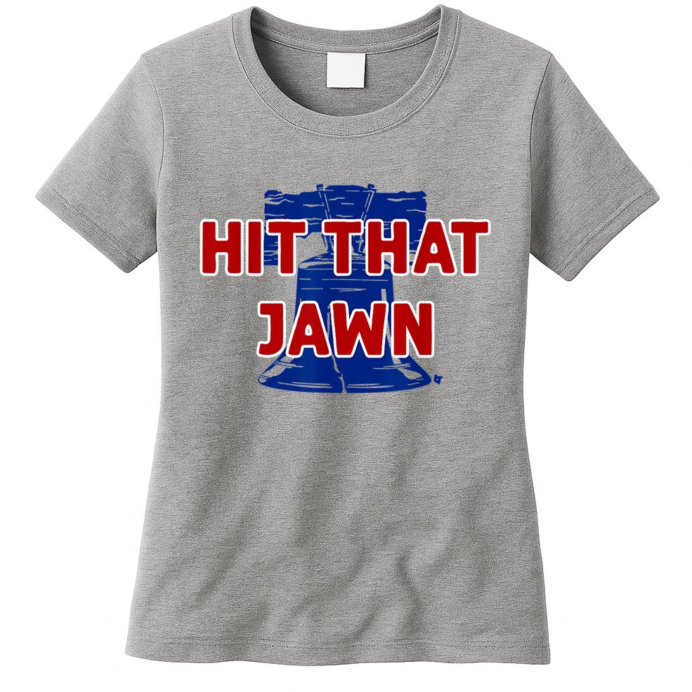 Hit That Jawn Philadelphia Baseball Womens T-Shirt