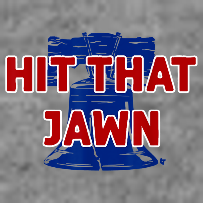 Hit That Jawn Philadelphia Baseball Womens T-Shirt