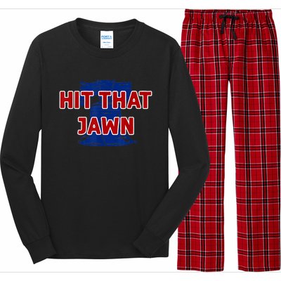 Hit That Jawn - Philadelphia Baseball Long Sleeve Pajama Set