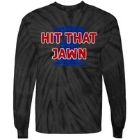 Hit That Jawn - Philadelphia Baseball Tie-Dye Long Sleeve Shirt