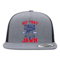 Hit That Jawn - Philadelphia Philly Baseball Funny Saying Flat Bill Trucker Hat