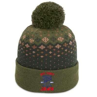 Hit That Jawn - Philadelphia Philly Baseball Funny Saying The Baniff Cuffed Pom Beanie