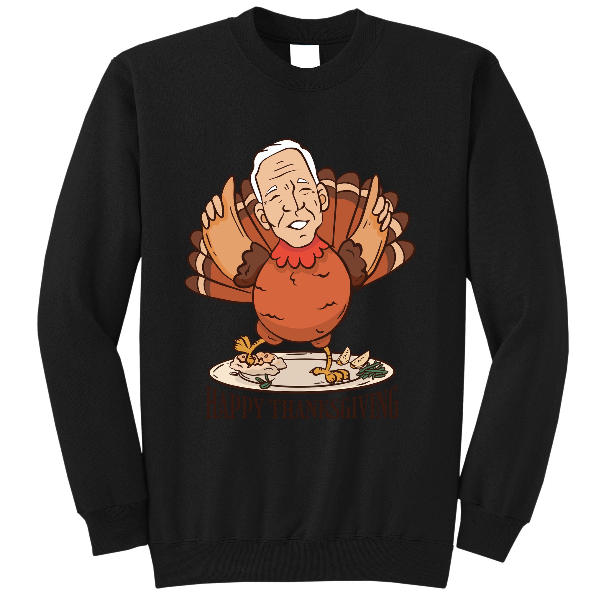 Happy Thanksgiving Joe Bide Turkey Sweatshirt