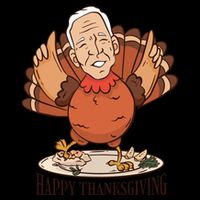 Happy Thanksgiving Joe Bide Turkey Sustainable Bucket Hat