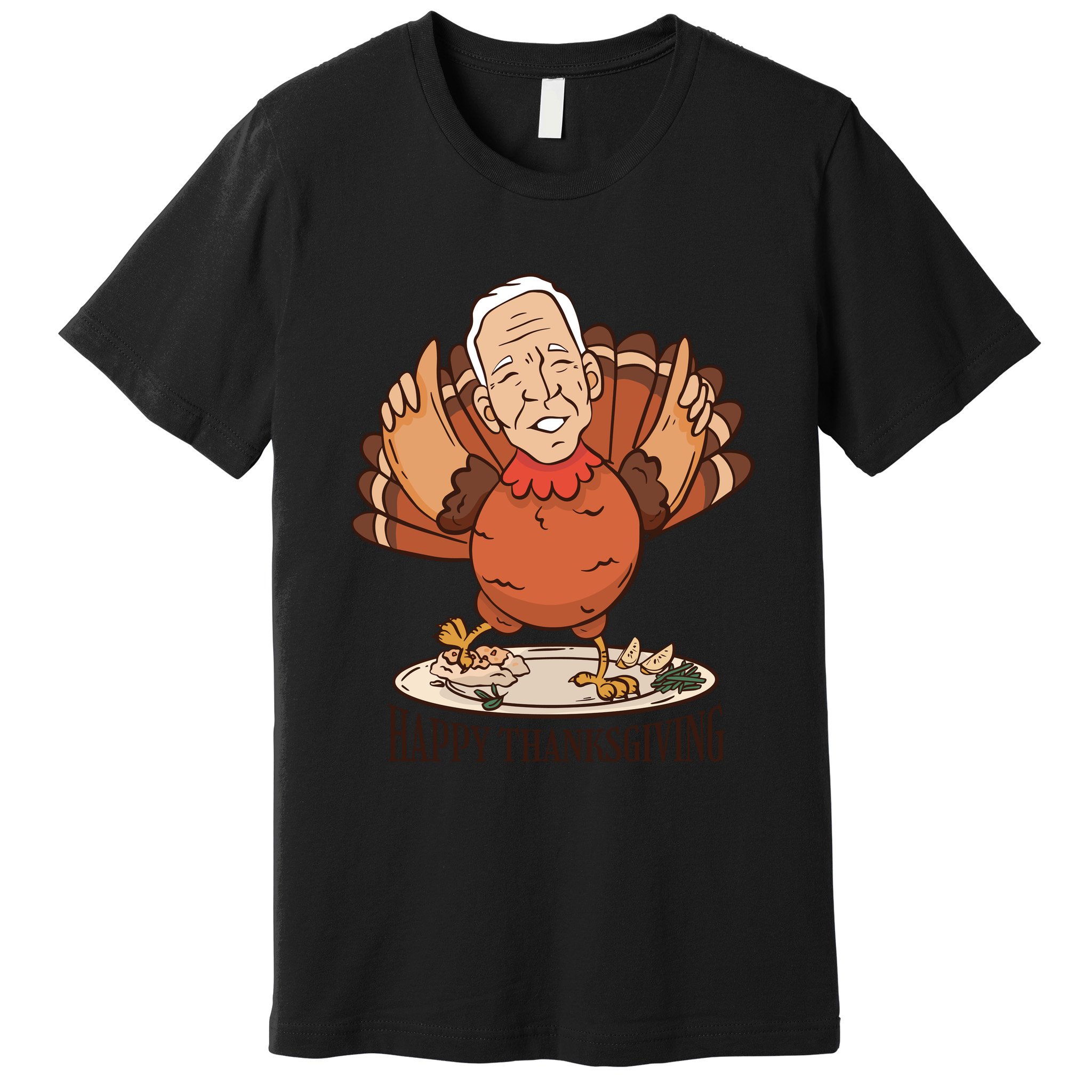 Happy Thanksgiving Joe Bide Turkey Premium T-Shirt
