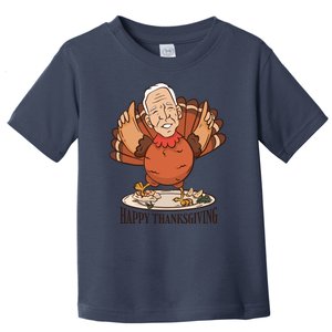 Happy Thanksgiving Joe Bide Turkey Toddler T-Shirt