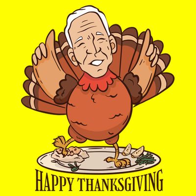 Happy Thanksgiving Joe Bide Turkey T-Shirt