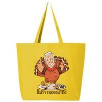 Happy Thanksgiving Joe Bide Turkey 25L Jumbo Tote