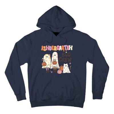 Halloween Teacher Kindergarten Boo Crew Tall Hoodie