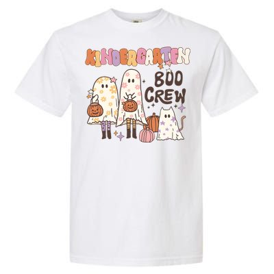 Halloween Teacher Kindergarten Boo Crew Garment-Dyed Heavyweight T-Shirt