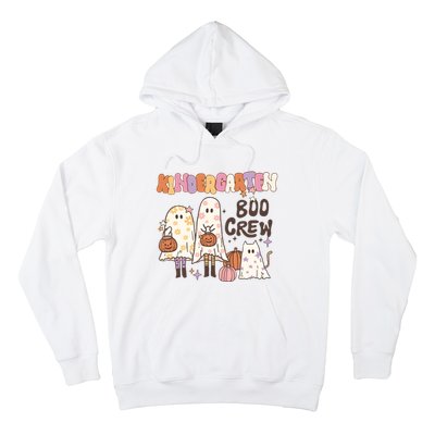 Halloween Teacher Kindergarten Boo Crew Hoodie