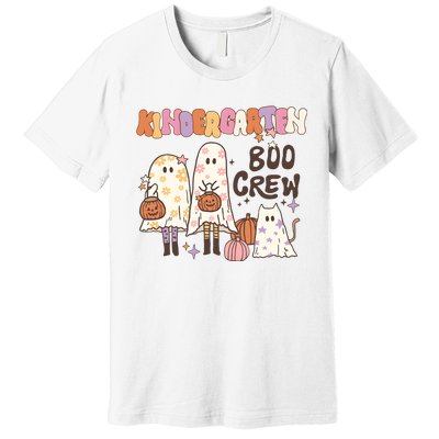 Halloween Teacher Kindergarten Boo Crew Premium T-Shirt