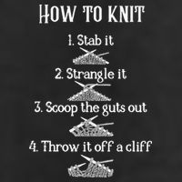 How To Knit 1 Stab It 2 Strangle It 3 Scoop The Guts Out  Cool Comfort Performance Bucket Hat