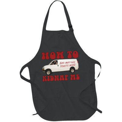 How To Kidnap Me Matt Rife Tickets Funny Problemattic Tour Full-Length Apron With Pockets
