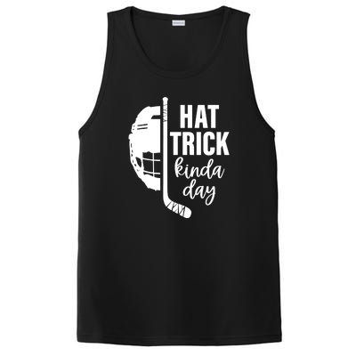 Hat Trick Kinda Day Ice Hockey Player PosiCharge Competitor Tank