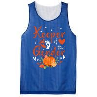 Halloween Thanksgiving Keeper Of The Gender Reveal Baby Cute Mesh Reversible Basketball Jersey Tank