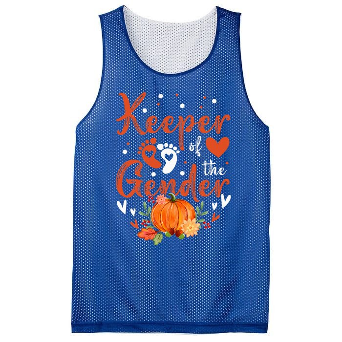 Halloween Thanksgiving Keeper Of The Gender Reveal Baby Cute Mesh Reversible Basketball Jersey Tank