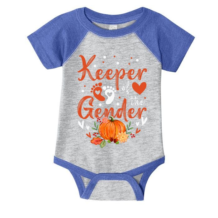 Halloween Thanksgiving Keeper Of The Gender Reveal Baby Cute Infant Baby Jersey Bodysuit